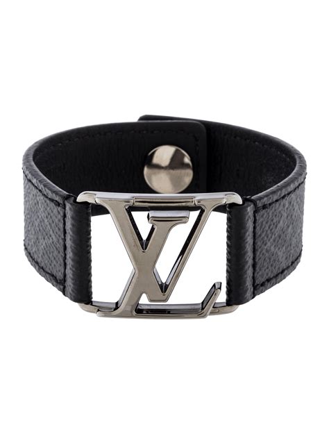 lv male bracelet|louis vuitton leather bracelet men's.